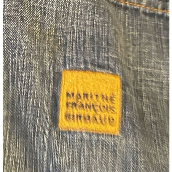 VTG 90’s MARITHE FRANCOIS GIRBAUD  Brand Men’s Baggy Wide leg Cargo Carpenter Je - Picture 6 of 11